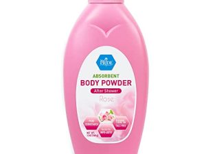 MED PRIDE Premium 100% Talc Free Baby Powder - Pure Cornstarch Absorbent Baby Powder for Odor & Moisture Protection- Paraben-Free Soothing Dusting Powder for Diaper Rash