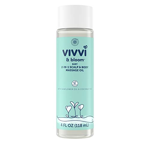 VIVVI & BLOOM Gentle 2-in-1 Baby Scalp & Body Massage Oil VIVVI & BLOOM Gentle 2-in-1 Baby Scalp & Body Massage Oil