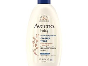 Aveeno Baby Soothing Hydration Creamy Body Wash with Natural Oatmeal for Dry & Sensitive Skin