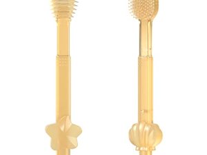 SHARE&CARE Baby Toothbrush and Baby Tongue Cleaner for Toddler Oral Care