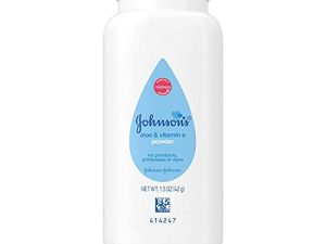 Johnson's Baby Powder Soothing Aloe & Vitamin E 1.50 oz (2 Pack)