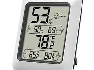 ThermoPro TP50 Digital Hygrometer Indoor Thermometer Room Thermometer and Humidity Gauge with Temperature Humidity Monitor