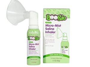 Boogie Micro-Mist Inhaler Saline Spray 1.7oz Unscented - Pack of 1