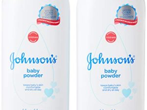 Johnson's Baby Powder Regular 500gr / 17.6oz (Pack of 2)