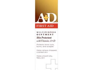 A+D First Aid Ointment - Moisturizing Skin Protectant for Dry Cracked Hands