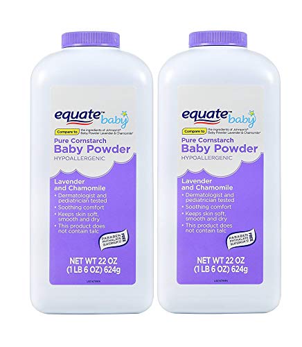 Pure Cornstarch Baby Powder with Lavender and Chamomile (2 Pack) Pure Cornstarch Baby Powder with Lavender and Chamomile (2 Pack)