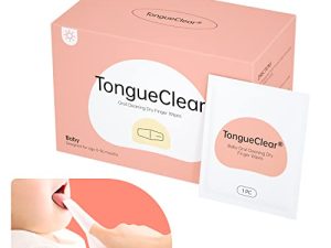 Tongueclear Toddler & Baby Dry Wipes