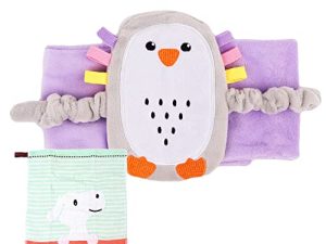Superse Colic and Gas Relief for Newborns (Original) - Colic Calm Baby Heating Pad Belly Band for Upset Stomach and Baby Reflux - Warm Aroma Therapy Stomach Band for Fussy Infant Gas - with Washcloth