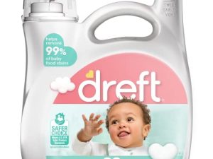 Dreft Stage 2: Active Baby Liquid Laundry Detergent