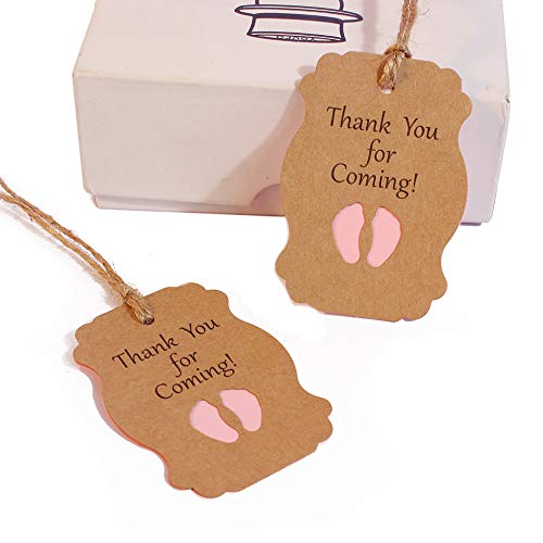 50Pcs Kraft Paper Party Favor Tags 50Pcs Kraft Paper Party Favor Tags