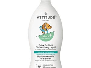 ATTITUDE Natural Baby Bottle & Dishwashing Liquid