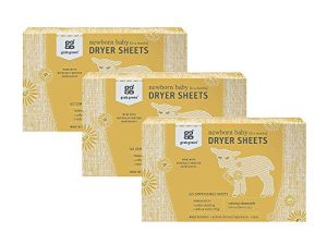Grab Green Newborn Baby Laundry Dryer Sheets