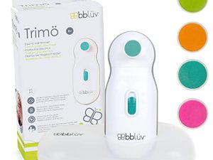 bblüv - Trimö - Electric Nail Clippers for Newborn Baby up to Toddler (0 to 12 Months+)