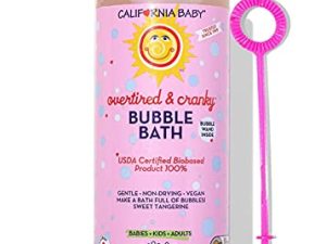 California Baby Overtired and Cranky Bubble Baths - No Tear
