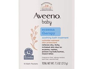 Aveeno Baby Eczema Therapy Soothing Bath Treatment for Relief of Dry