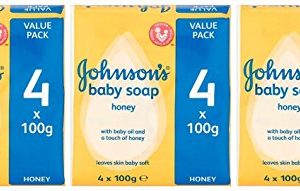 Johnson's Baby Soap with Baby Oil and a Touch of Honey