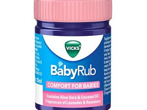 Vicks BabyRub Soothing Vapour Ointment for Babies (25 ml - 0.85 oz) Made in India