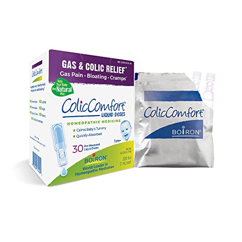 Boiron ColicComfort Single-Use Drops for Relief from Colic Symptoms of Gas Pain Boiron ColicComfort Single-Use Drops for Relief from Colic Symptoms of Gas Pain
