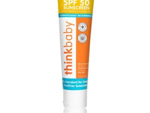 Thinkbaby - SPF 50+ Braod Spectrum Organic Sunscreen - 3 oz - 2 pack