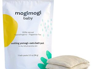 Organic Oatmeal Bath Soak Treatment for Sensitive Skin – Baby & Kids Eczema Relief – All Natural & Fragrance Free - Wash