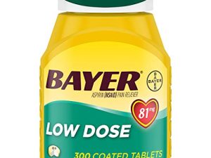 Aspirin Regimen Bayer 81mg Enteric Coated Tablets