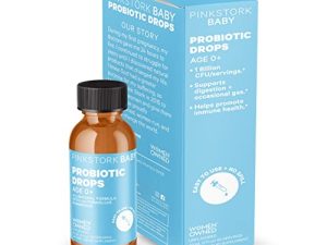 Pink Stork Baby Probiotic Drops: Newborn