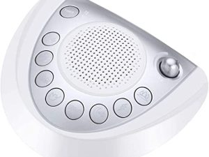 White Noise Machine Raynic Sound Machine Portable Sleep Machine with 24 Natural Soothing Sounds