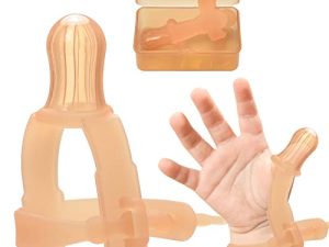 Thumb Sucking Stop for Kids - 0-3 Years Old Baby - Adjustable Thumb Guard for Thumb Sucking Silicone Thumb Sucking Treatment Kit for 3-36 Months Baby