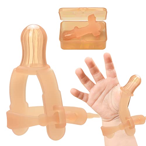 Thumb Sucking Stop for Kids - 0-3 Years Old Baby - Adjustable Thumb Guard for Thumb Sucking Silicone Thumb Sucking Treatment Kit for 3-36 Months Baby Thumb Sucking Stop for Kids - 0-3 Years Old Baby - Adjustable Thumb Guard for Thumb Sucking Silicone Thumb Sucking Treatment Kit for 3-36 Months Baby