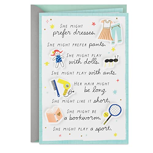 Hallmark Baby Shower Card for Baby Girl (Congratulations) (5RZB1528) Hallmark Baby Shower Card for Baby Girl (Congratulations) (5RZB1528)
