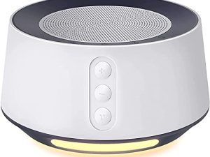 Fitniv White Noise Machine with Adjustable Baby Night Light for Sleeping