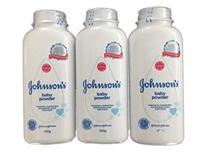 J&J Baby Powder 100G (3.5 OZ.) 3/PK