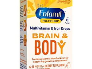 Enfamil Baby Vitamins Enfamil Poly-Vi-Sol 8 Multi-Vitamins & Iron Supplement Drops for Infants & Toddlers