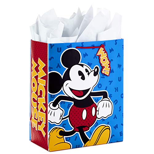 Hallmark 13" Large Disney Gift Bag with Tissue Paper for Birthdays Hallmark 13" Large Disney Gift Bag with Tissue Paper for Birthdays