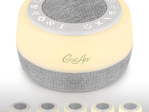 Sound Machine & Night Light & Bluetooth Speaker 3-in-1
