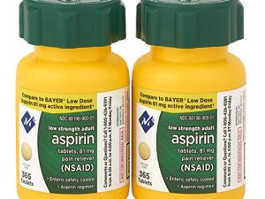 Member's Mark 81 mg Low Strength Aspirin 730 ct. A1