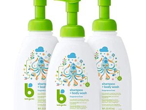 Babyganics Baby Shampoo + Body Wash Pump Bottle