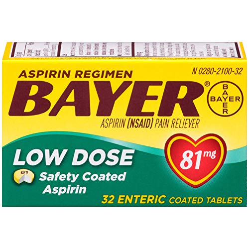 Aspirin Regimen Bayer 81mg Enteric Coated Tablets Aspirin Regimen Bayer 81mg Enteric Coated Tablets