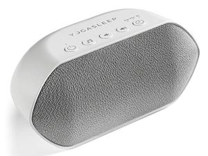 Yogasleep Soundcenter | 6 Soothing Sounds | White Noise Machine with Auto-Off Timer | Sleep Therapy for Adults & Baby | 25 Volume Settings
