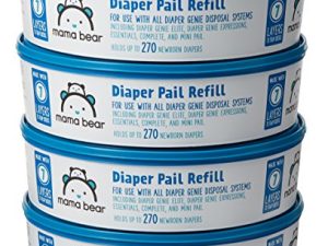 Amazon Brand - Mama Bear Diaper Pail Refills for Diaper Genie Pails