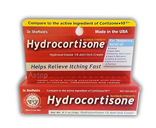 Hydrocortisone 1% Anti -Itch Cream 0.5 oz Hydrocortisone 1% Anti -Itch Cream 0.5 oz