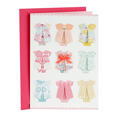 Hallmark Signature New Baby Congratulations Greeting Card (Baby Clothes) Hallmark Signature New Baby Congratulations Greeting Card (Baby Clothes)