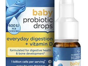 Mommy's Bliss Baby Probiotic Drops + Vitamin D - Gas