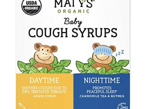 Maty's USDA Organic Baby Daytime & Nighttime Cough Syrup Value Pack