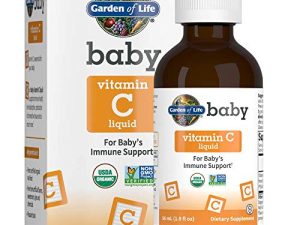 Garden of Life Baby Vitamin C Drops for Infants and Toddlers