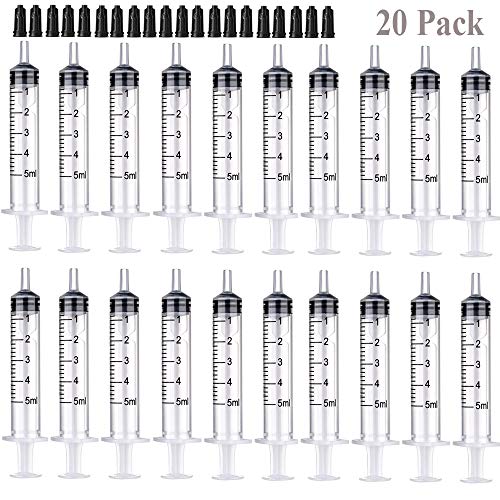 5ml Syringes with Caps (20 Pack) 5ml Syringes with Caps (20 Pack)